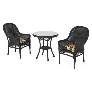 SUSAN Set mobilier terasă/grădină, 2 scaune și masă rotundă cafea