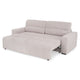 ALLYSON Canapea extensibilă, 3 locuri, stofă