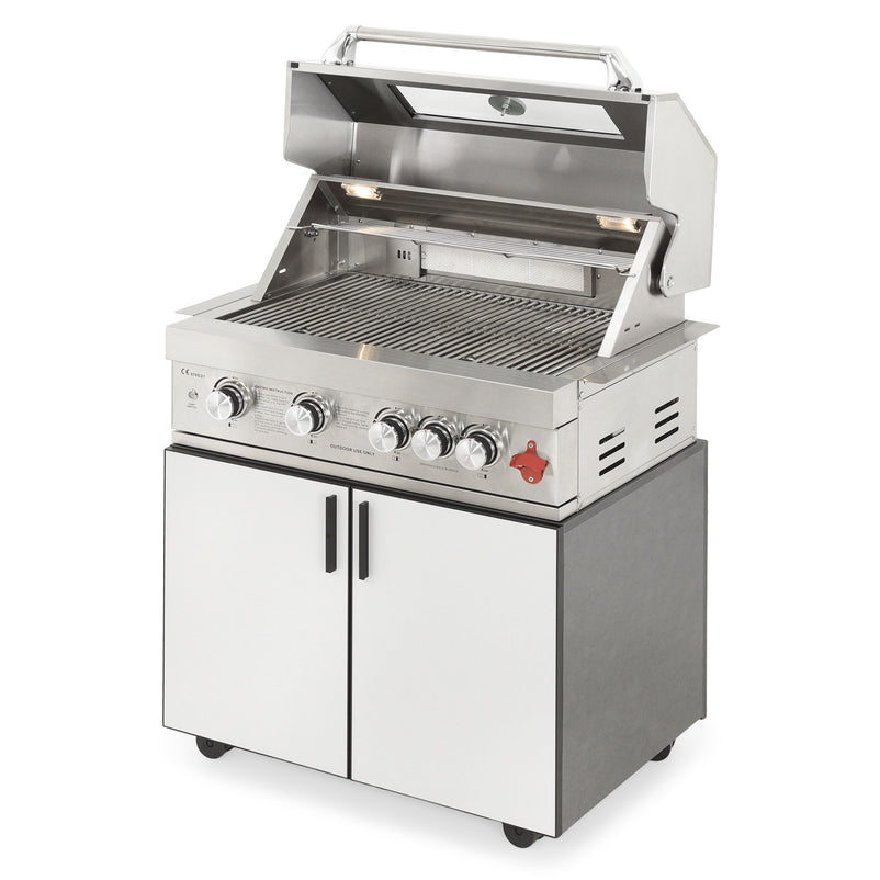 MAESTRO Corp 2 uși, top grătar încastrat, exterior