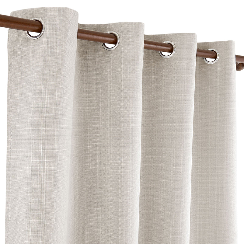 OMBRE Draperie cu inele metalice, 140x260cm