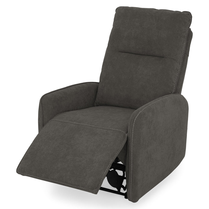 LONOKE Fotoliu, recliner și masaj, stofă