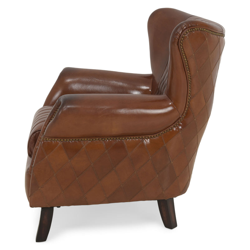 HOOPER Fotoliu, piele