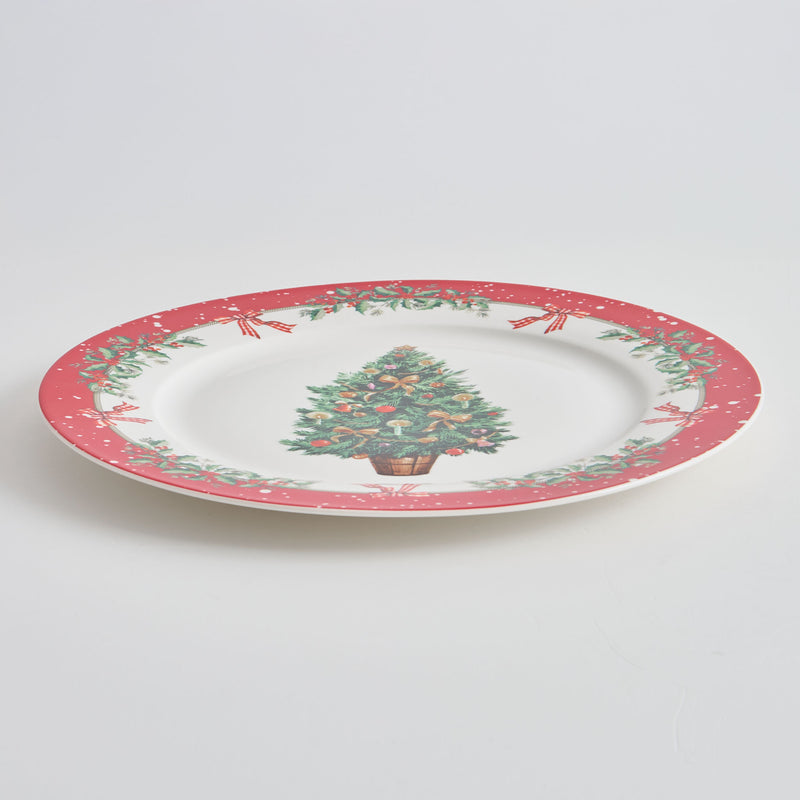 MAGIC CHRISTMAS Farfurie fel principal, porțelan, D.27cm