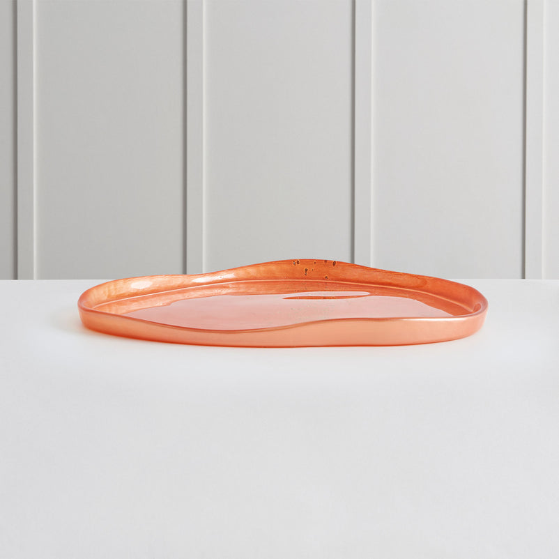 CLOUDY Farfurie fel principal, sticlă, L.29cm