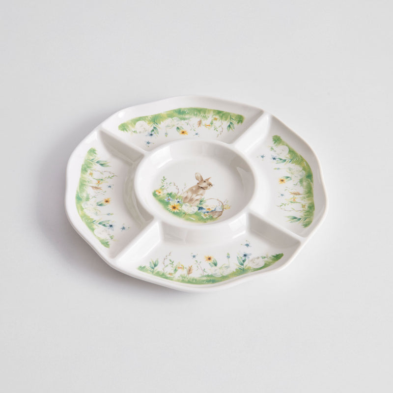 PRIMAVERA Platou servire, porțelan, D.25.5cm