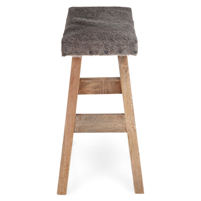 ANDE Taburet, piele naturală