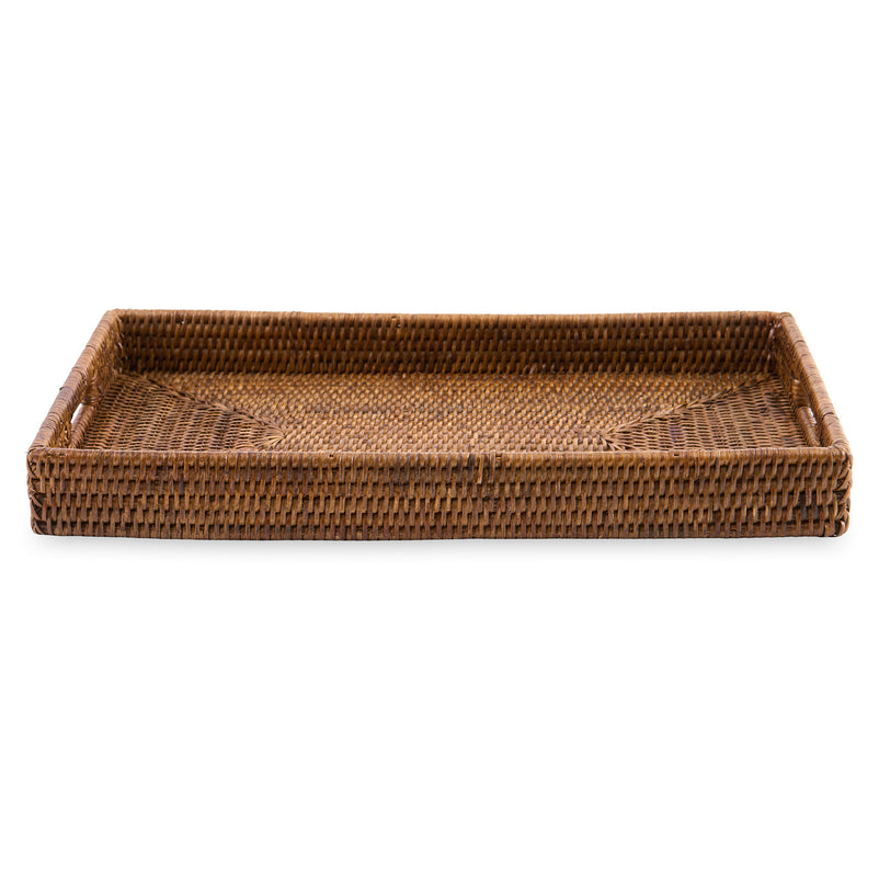 ARTESIA Tavă cu mânere, ratan