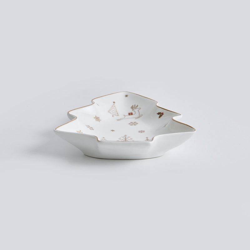 SAVOY Platou servire, porțelan, L.19cm
