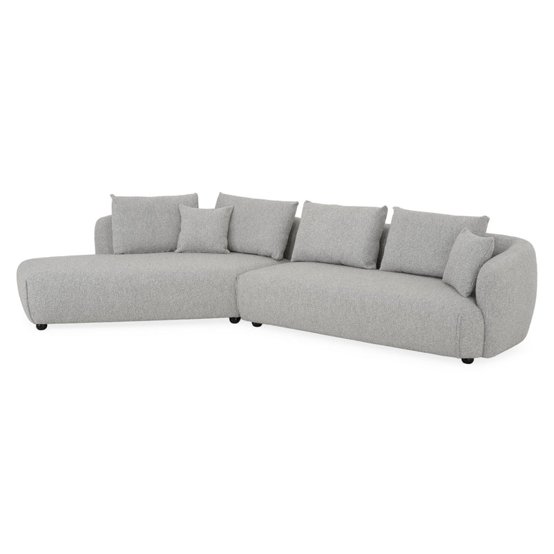 ASHBURN Canapea secțională dreapta, stofă