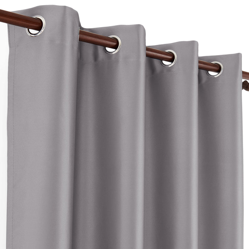 WELLS Draperie cu inele metalice, 140x260cm
