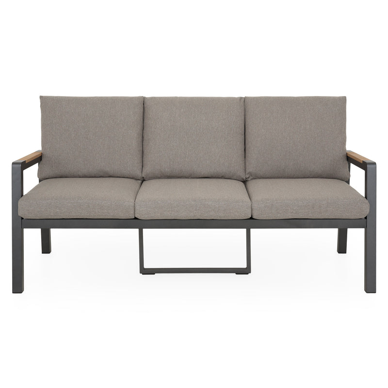 TREINTA Set mobilier terasă/grădină, canapea, 2 scaune și măsuță