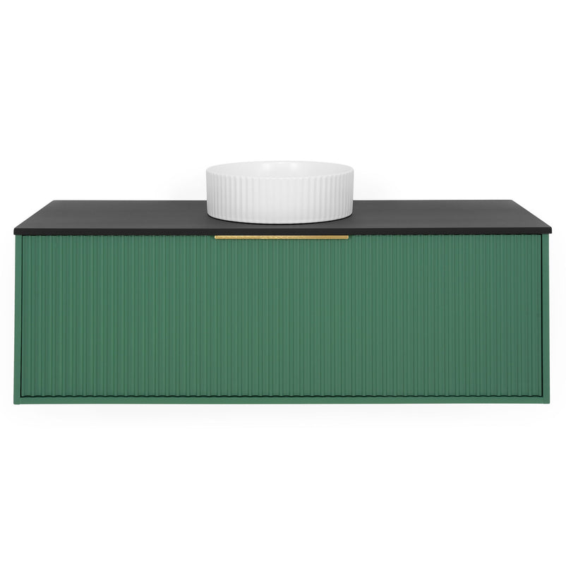 HORIK Set mobilier baie, mască lavoar, top lavoar, lavoar ceramic și oglindă