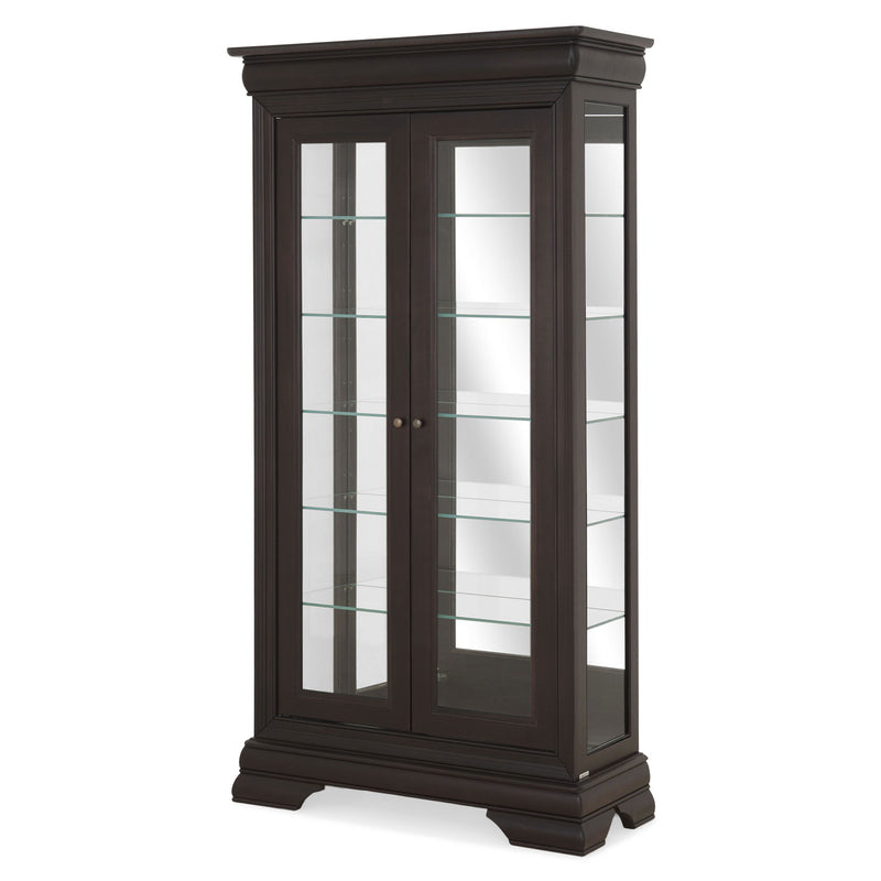 CHOCOLATE Vitrină 2 uși, LED inclus