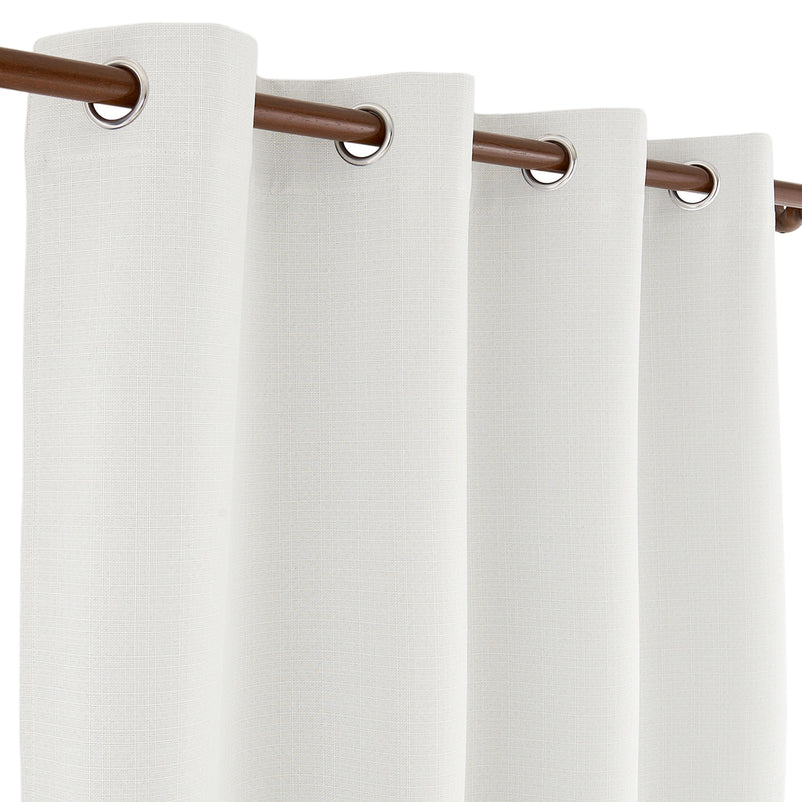 OMBRE Draperie cu inele metalice, 140x260cm