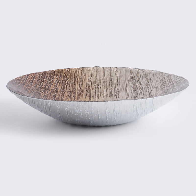 SAHARA Platou, sticlă, D.40cm