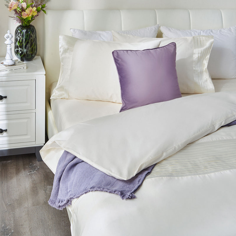 SILKY Set așternut, 4 piese, 200x220cm