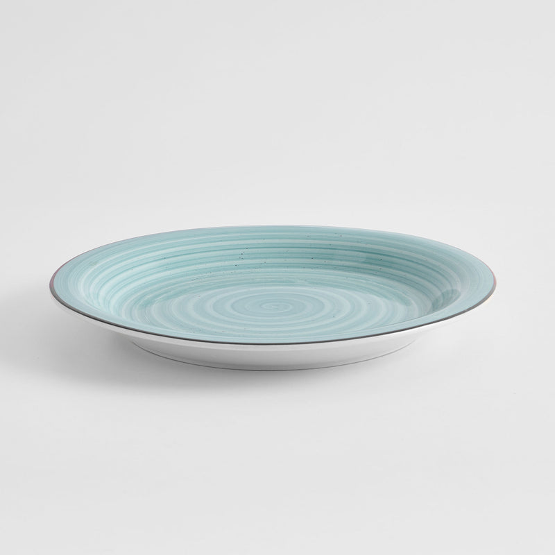 SPIRAL Set veselă, ceramică, 18 piese