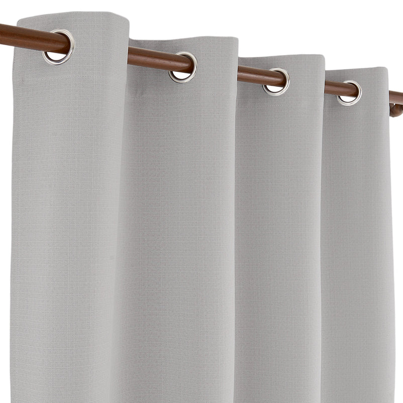 OMBRE Draperie cu inele metalice, 140x260cm