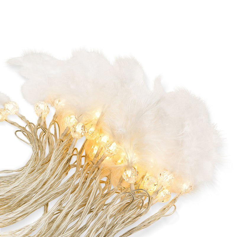 FLUFFY BEADS Instalație luminoasă, 60 LED-uri