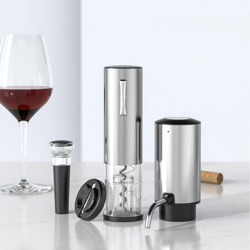 WINE Set tirbușon electric cu accesorii