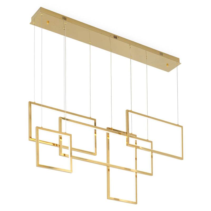 LESYA Lustră 1x90W LED