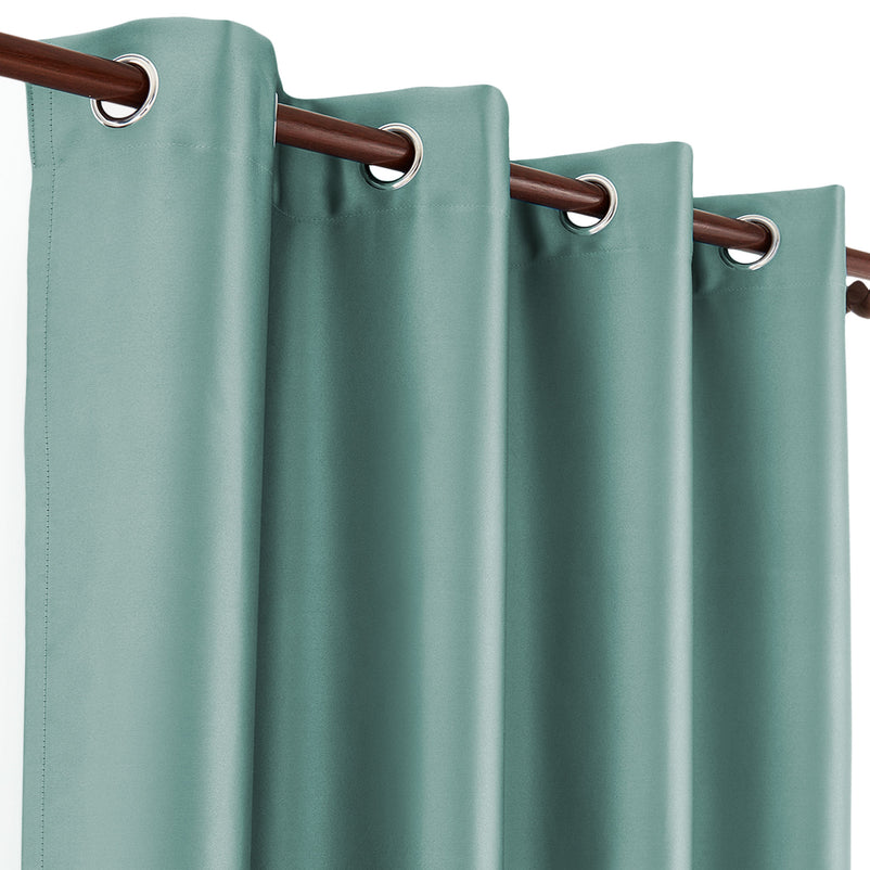 WELLS Draperie cu inele metalice, 140x260cm