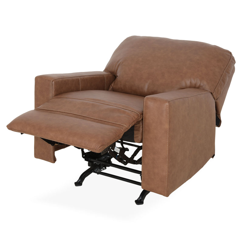 ANSLEY Fotoliu cu recliner manual, piele