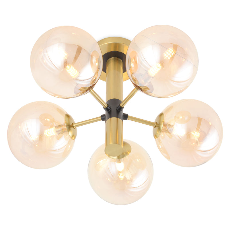 UPTON Plafonieră 5x5W G9 LED