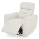 ROSELAND Fotoliu rotativ cu recliner electric și balans, stofă
