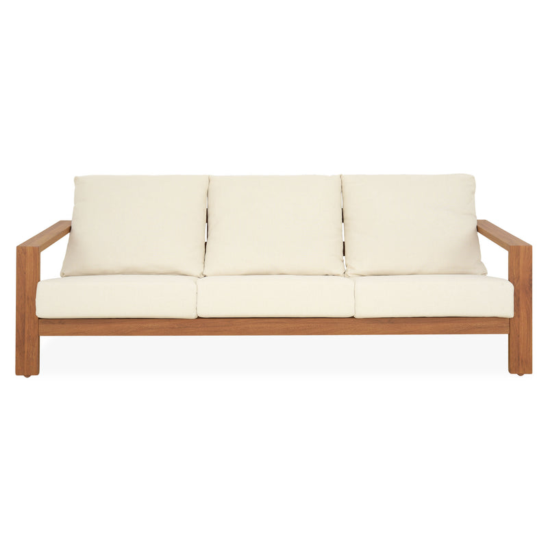 ALEXANDRIA Set mobilier terasă/grădină, 2 fotolii, canapea și măsuță