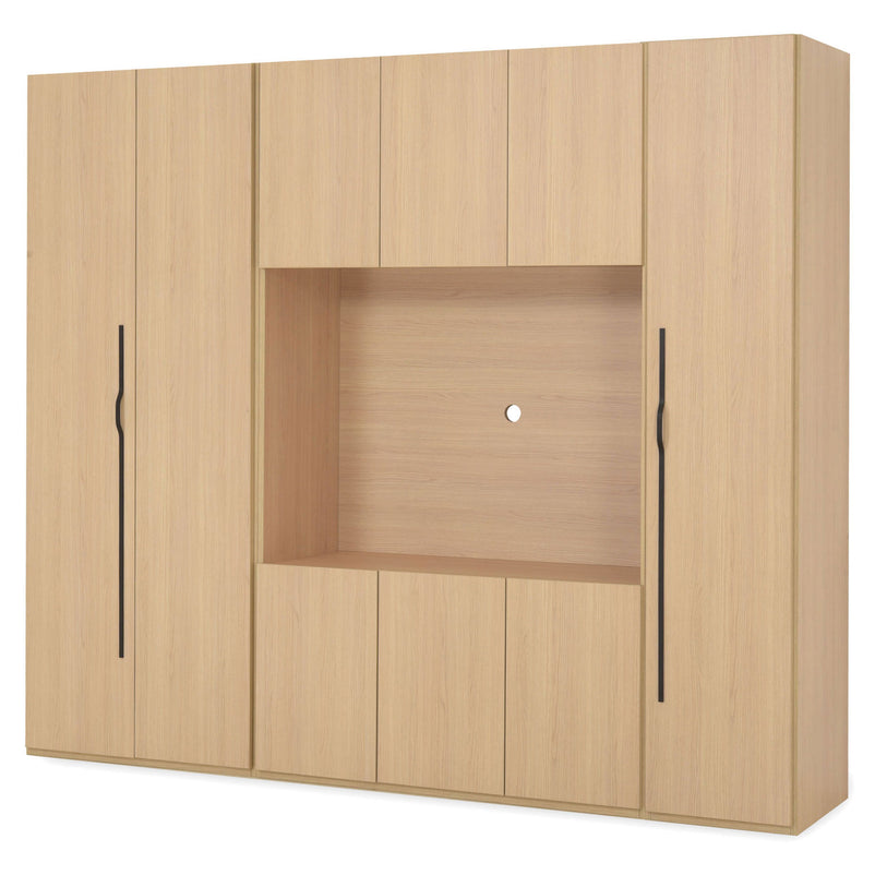 COMPACT Dressing 9 uși, spațiu TV