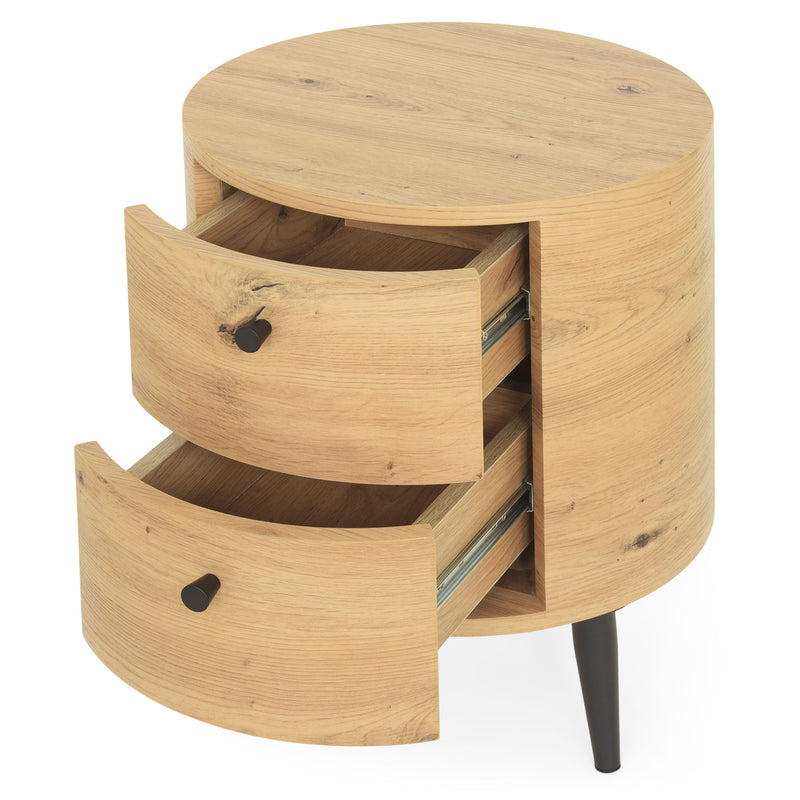 SUNDOWN Noptieră 2 sertare