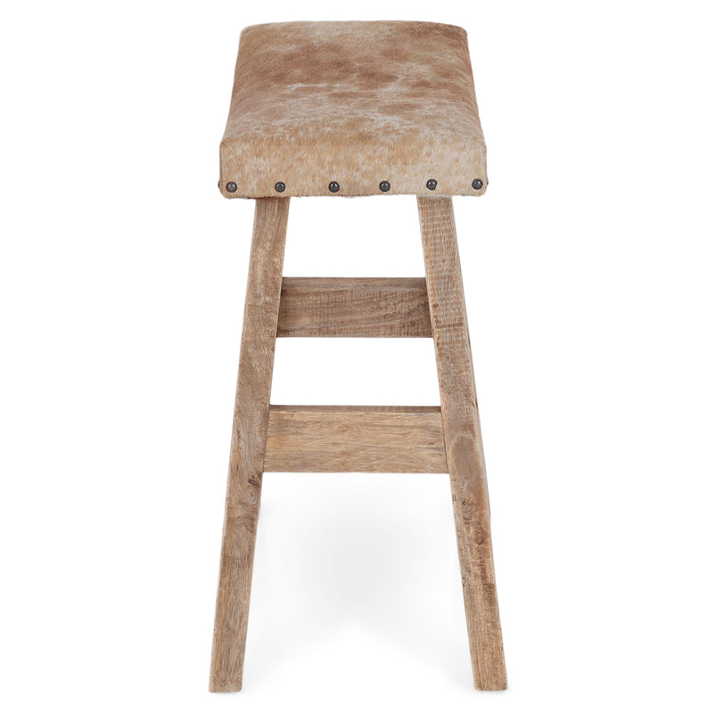 ANDE Taburet, piele naturală