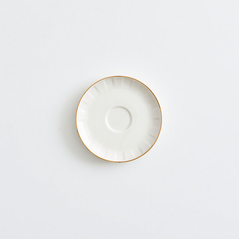 ABSOLUTE Ceașcă cu farfurioară espresso, porțelan, 90ml