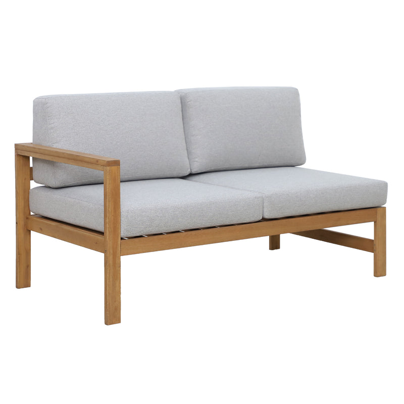 NORDIC Set mobilier terasă/grădină, fotoliu, banchetă, colțar și măsă
