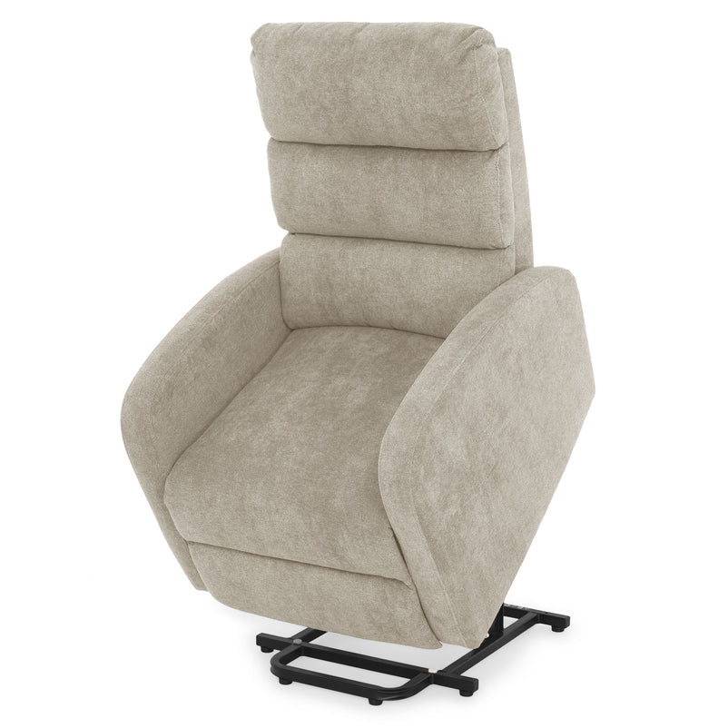 FULTON Fotoliu, lift și recliner electric, stofă