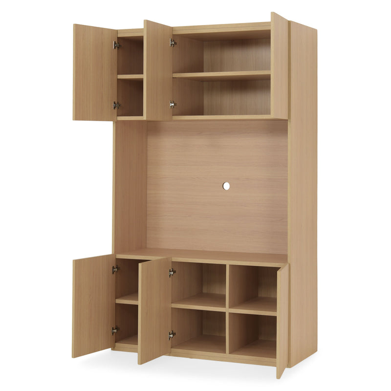 COMPACT Dulap 6 uși cu spațiu TV