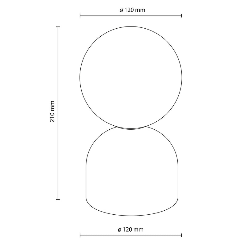 MIKI Veioză 1x8W G9