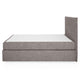 CARLINI Pat tapițat boxspring, 160x200cm, saltea inclusă