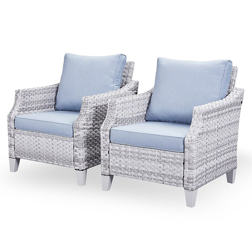 DERBY Set mobilier terasă/grădină, 2 fotolii, 2 taburete, canapea