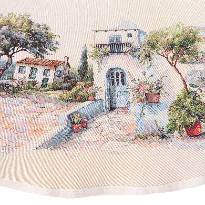MEDITERRANEAN VILLAGE Față de masă, D.165cm