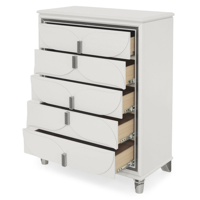 SHARLENE Comodă 5 sertare