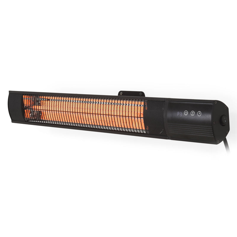 LUIS Încălzitor electric de terasă cu infraroșu, 1500 W, Carbon Rose Golden Tube