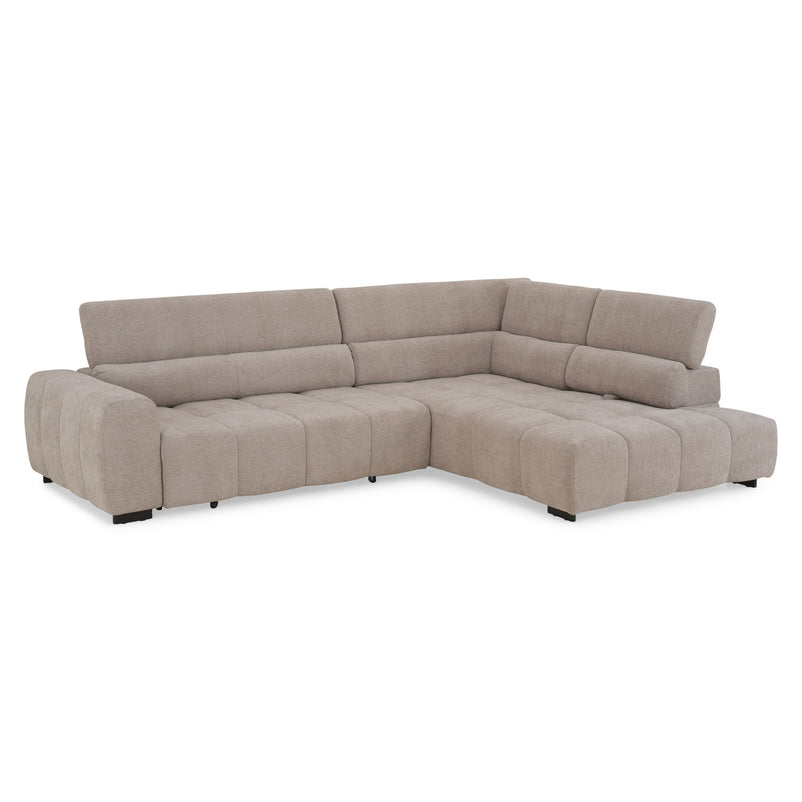 FILLIPAColțar extensibil, șezlong stânga/dreapta, stofă