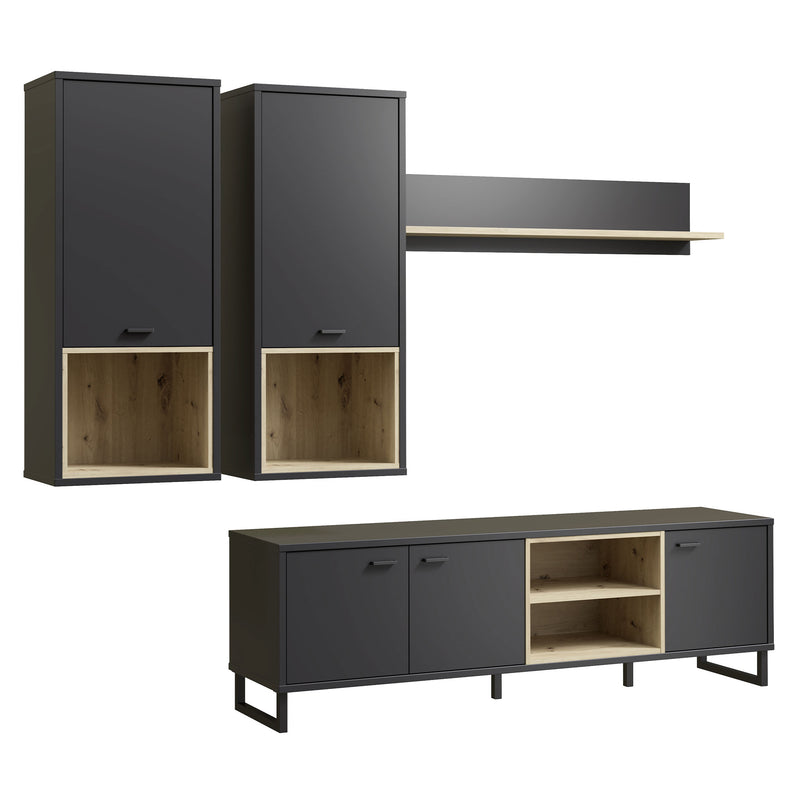 GRAY Corp suspendat, LED inclus