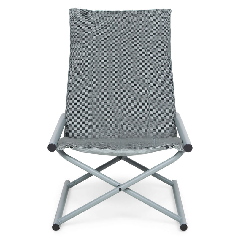 TELAVI Set mobilier terasă/grădină, fotoliu și taburet