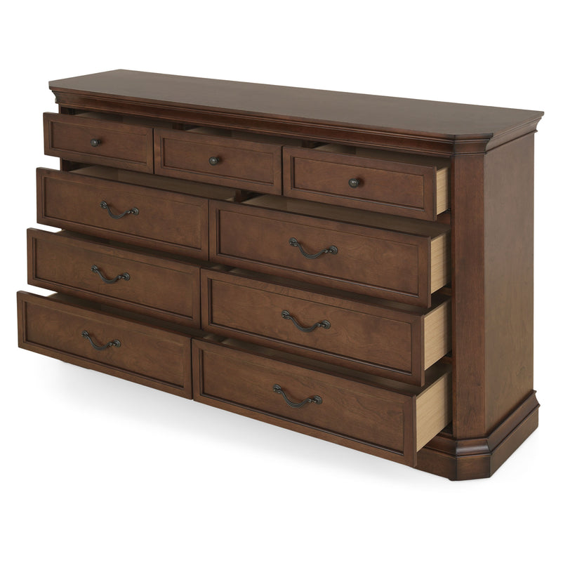 NOREGON Comodă 9 sertare