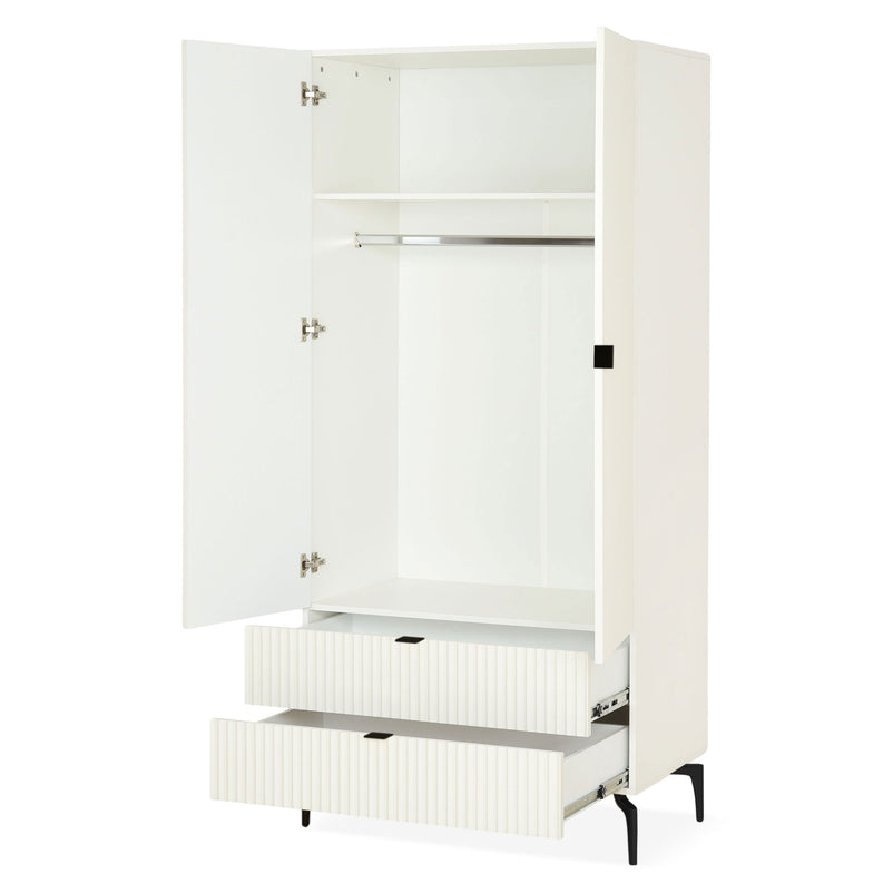 WAVE Dulap 2 uși, 2 sertare