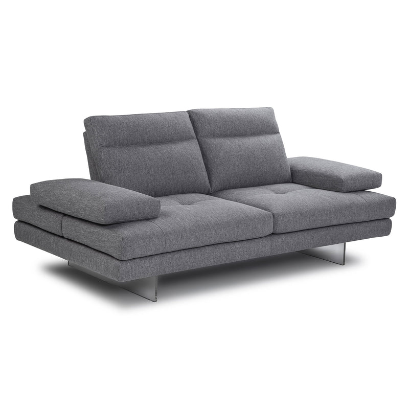 MISTERY Canapea 3 locuri cu mecanism manual spătar și brațe, stofă