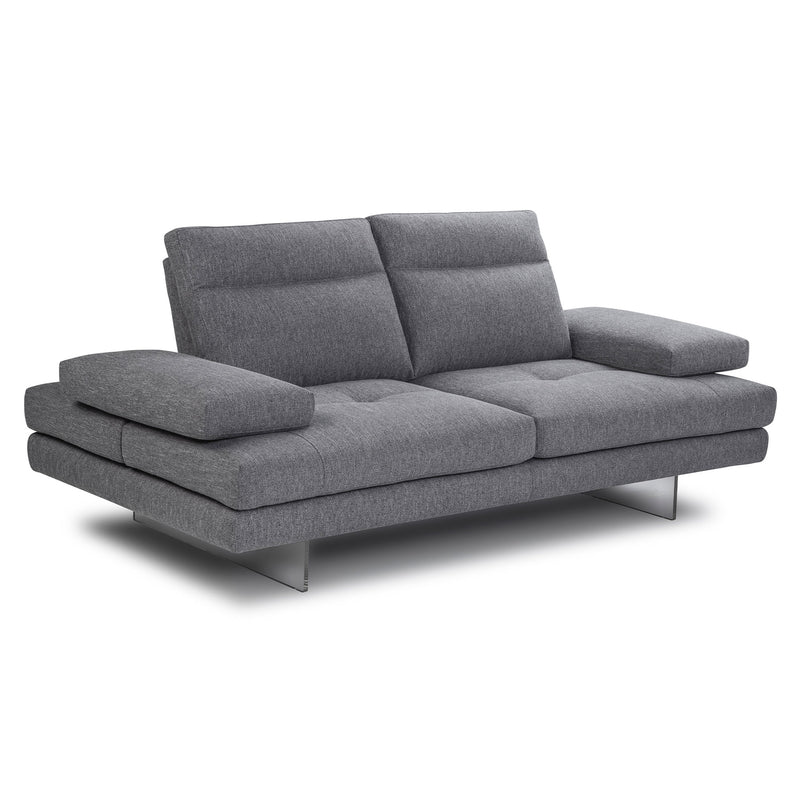 MISTERY Canapea 3 locuri cu mecanism manual spătar și brațe, stofă